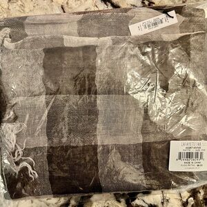 Lafayette 148 New York Gray & Black Scarf - Brand New, Never Worn